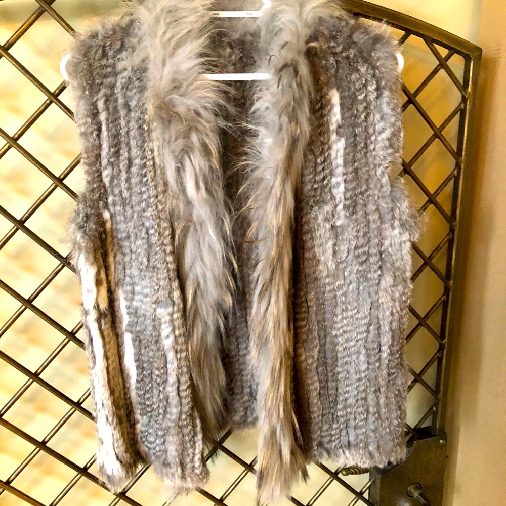 Fur Rabbit Vest